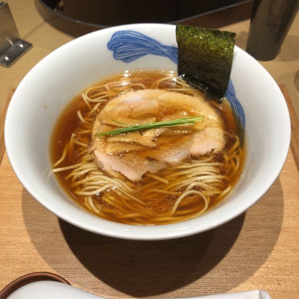 「醤油らぁ麺」@NIPPON RAMEN 凛 TOKYOの写真