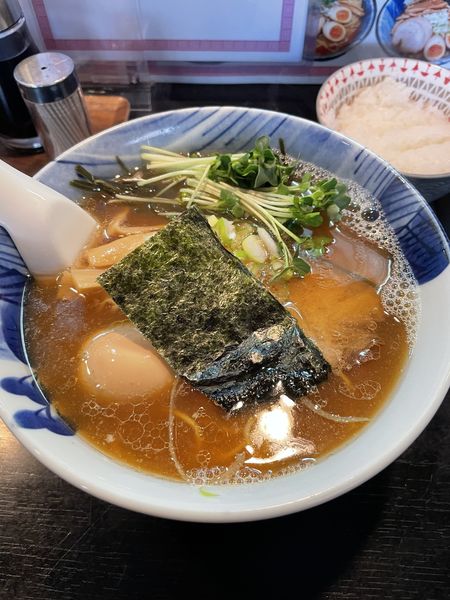 「和風ラーメン(醤油)」@いっせいらーめんの写真