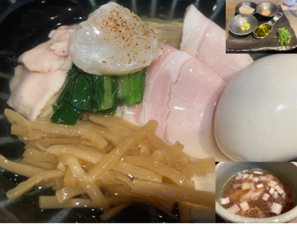 「特製 帆立の昆布水つけ麺 黒」@Tokyo Style Noodle ほたて日和の写真