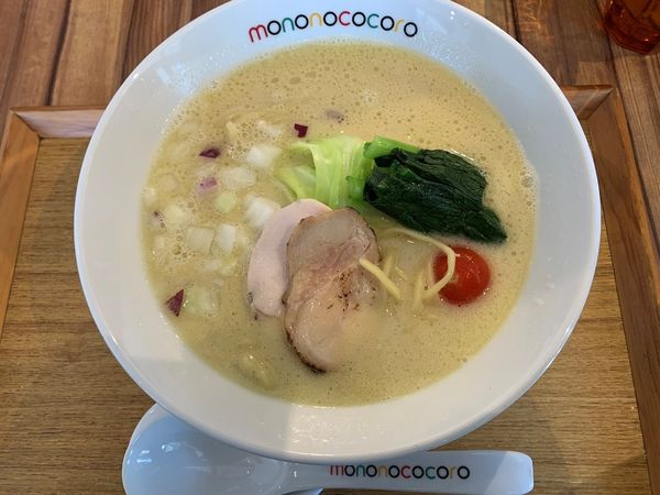 「純鶏白湯らーめん」@もののこころ 東松戸店の写真