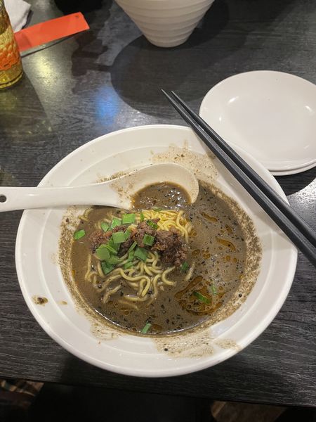 「黒胡麻担々麺」@王龍の写真