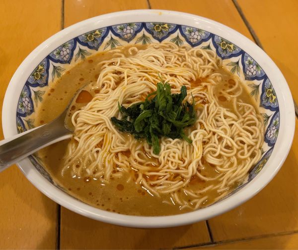 「タンタン麺 大盛」@中国ラーメン 揚州商人 市川二俣店の写真