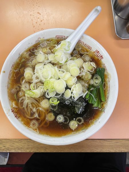 「青島ラーメン（TPねぎ）」@青島食堂 宮内駅前店の写真