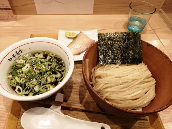 「ホロホロ南蛮つけ蕎麦　1000円」@中華蕎麦 時雨の写真