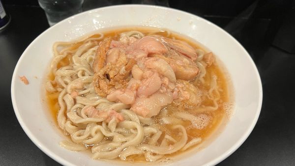 「塩ラーメン 野菜抜き カラメ アブラ」@豚風。の写真