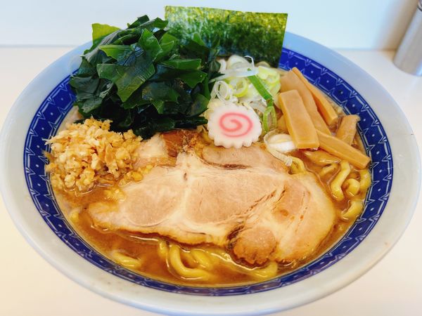 「塩とんこつラーメン」@自家製麺 二丁目ラーメンの写真