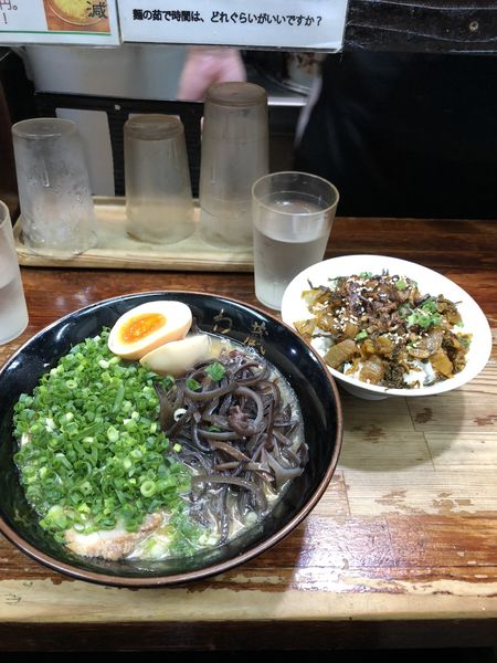 「ラーメン」@博多とんこつラーメン わ蔵 歌舞伎町店の写真
