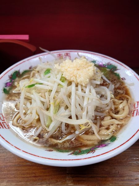 「ラーメン　ニンニク」@ザ・ラーメンスモールアックスの写真