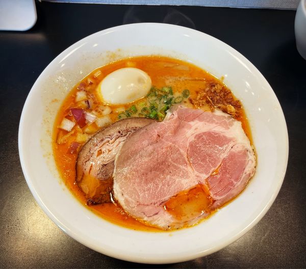 「特製辛牛そば」@麺牛 ひろせの写真