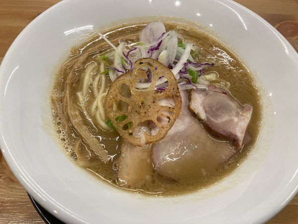 「濃鶏と伊勢海老（限定）」@麺彩 こはねの写真