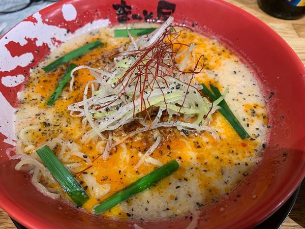 「台湾黒ごま坦々麺」@ラーメンまこと屋 大府共和店の写真