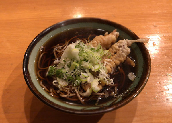 「ゲソ天そば(650円)」@すすきの鬼はそとの写真