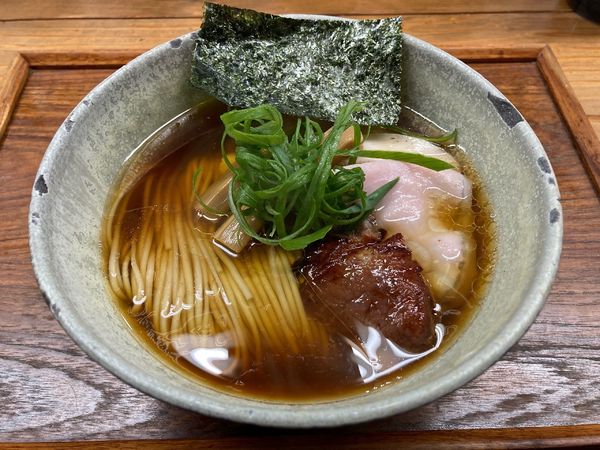 「味玉醤油そば」@YOKOKURA STOREHOUSEの写真