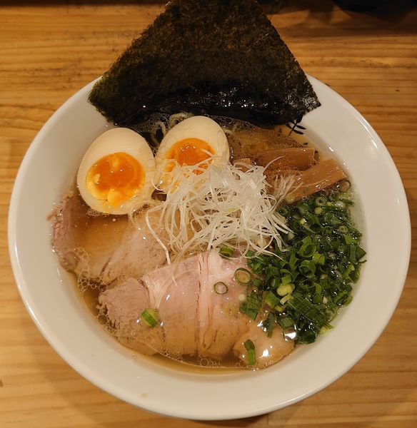 「特製中華そば(1200円)」@いでゆ商店の写真
