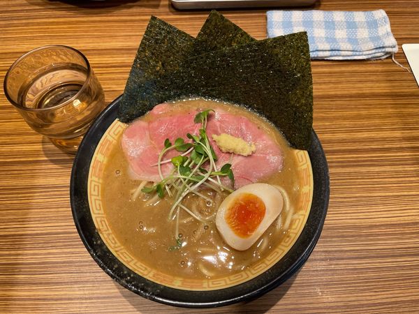 「ドロ煮干し味噌ラーメン」@味噌神 瀬戸店の写真