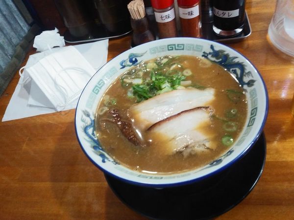「こく煮干しラーメン　790円」@長尾中華そば 仙台名取店の写真
