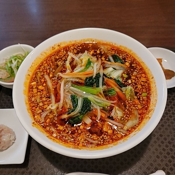 「麻辣生嗎麺（マーラーサンマーメン）」@麻辣椀の写真