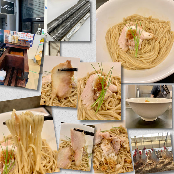 「【10周年記念限定】会津地鶏の鶏油そば」@らぁ麺 やまぐちの写真