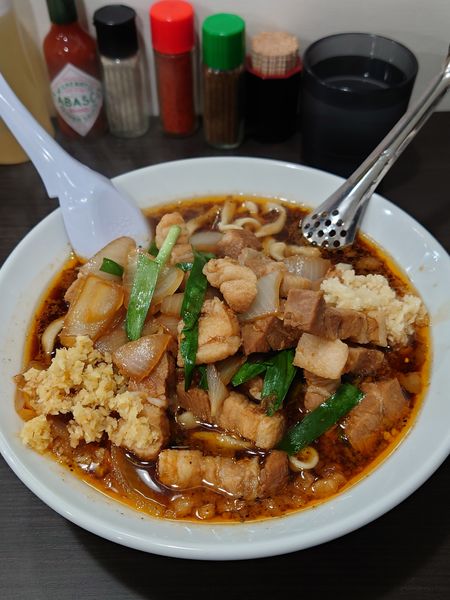 「スタ満ソバ」@元祖スタミナ満点らーめんすず鬼 狭山ヶ丘分店の写真