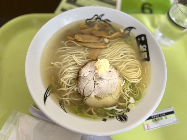 「ラーメン生姜細麺塩ストレート麺(神保町.大井町流 )920円」@新春味の逸品会の写真
