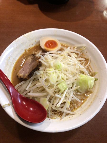 「白みそラーメン」@濃厚つけ麺 みやこ家 宇都宮店の写真
