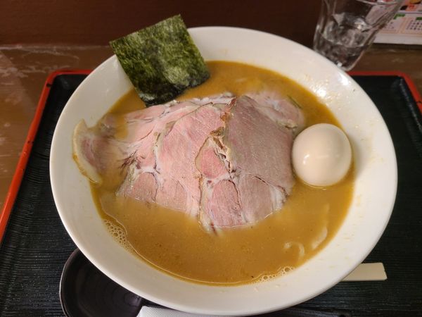 「チャーシュー麺+卵」@がんこ一徹の写真