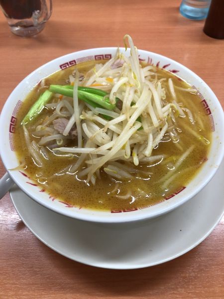 「味噌ラーメン」@日高屋 新宿靖国通店の写真