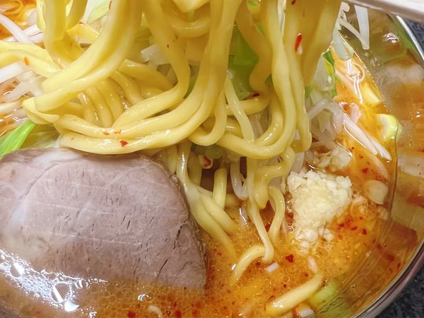 「冬季限定 味噌らーめん(辛味噌)」@らーめん 汁なし 兄貴んちの写真