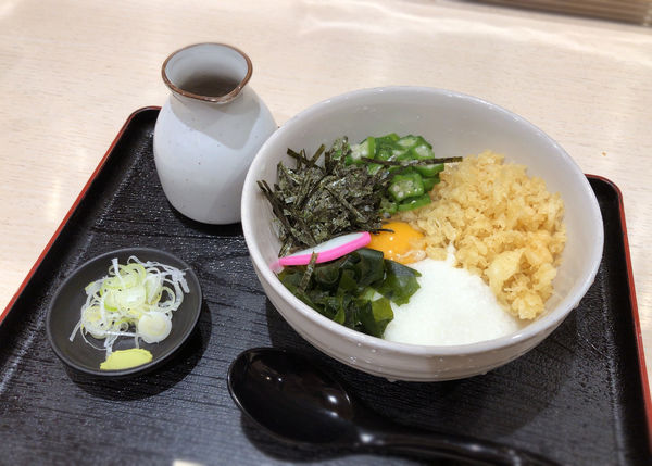 「冷やしたぬきそば(700円)」@幌加内製麺 イオン西岡店の写真