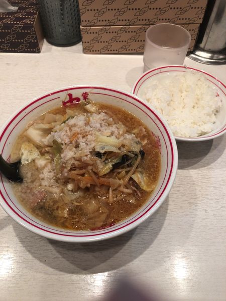 「味噌タンメン」@蒙古タンメン 中本 高田馬場店の写真