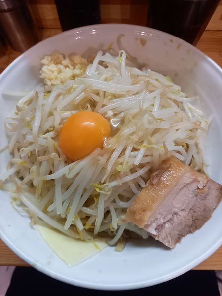 「まぜそば　醤油　大盛り　￥1000」@麺処 MAZERUの写真