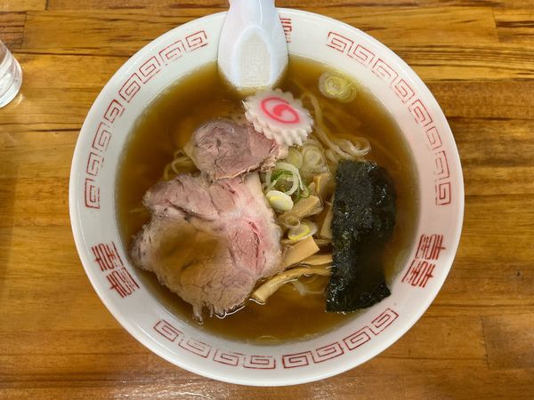 「手打中華そば」@藤屋の写真