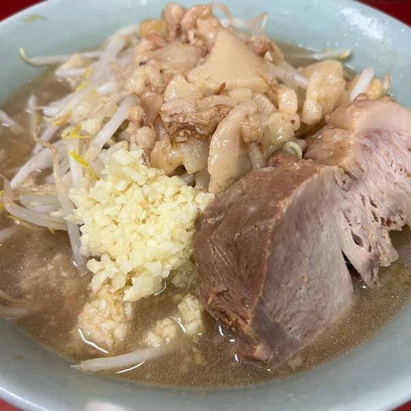 「ラーメン 少なめ」@ラーメン二郎 新宿歌舞伎町店の写真