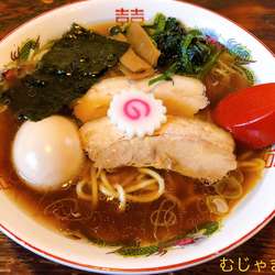 醤油ラーメン（780円）、味玉（CP）
