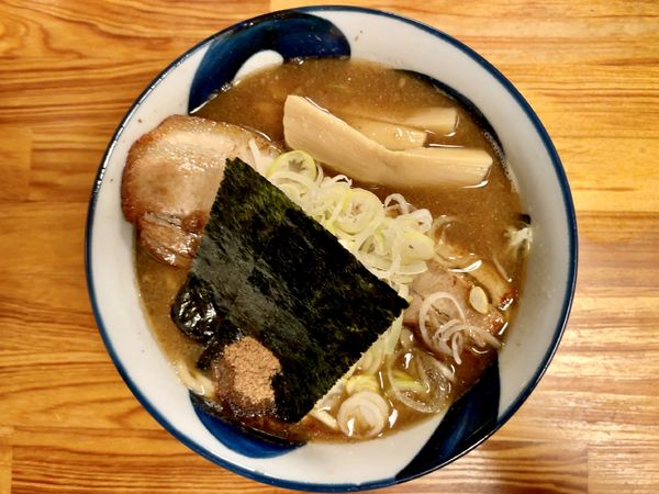 「らーめん」@自家製麺 然の写真