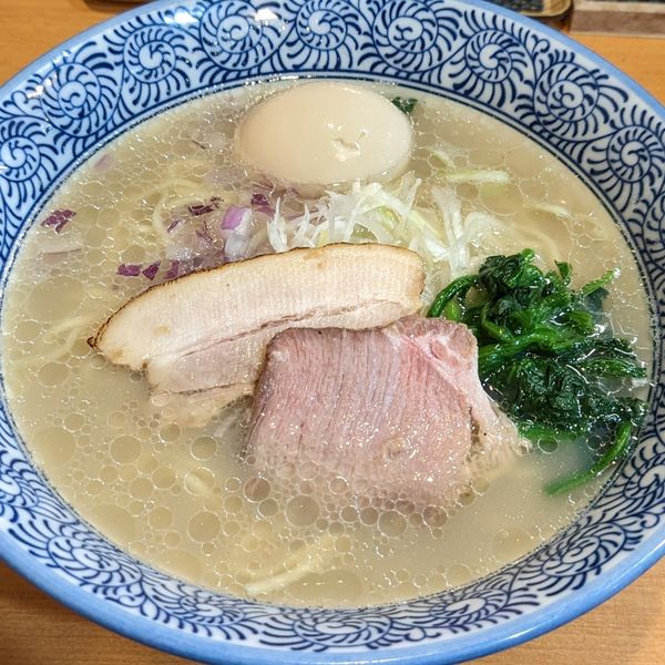 「味玉蛤塩そば」@中華そば 円月の写真