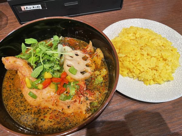 「チキンと野菜」@薬膳スープカレー・シャナイアの写真