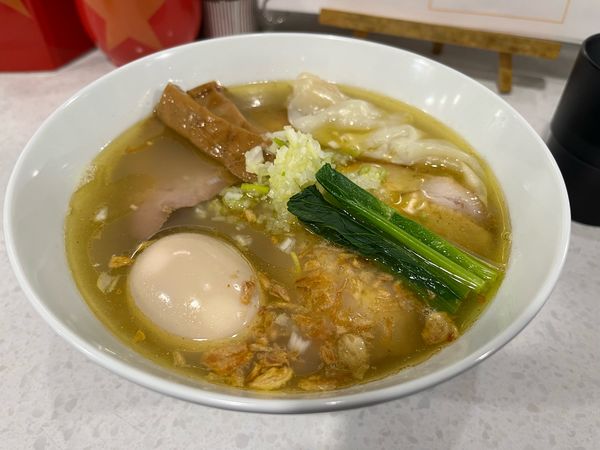 「特製塩らぁ麺R」@ラーメン星印の写真