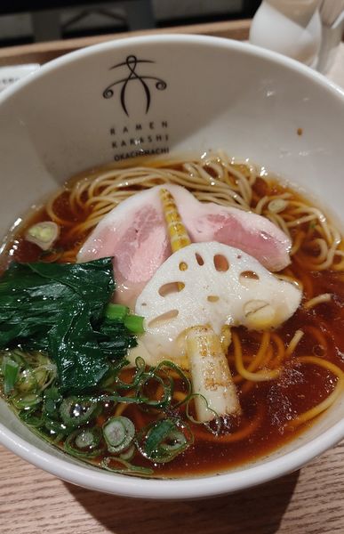 「清湯醤油　チャーシュー丼」@案山子の写真