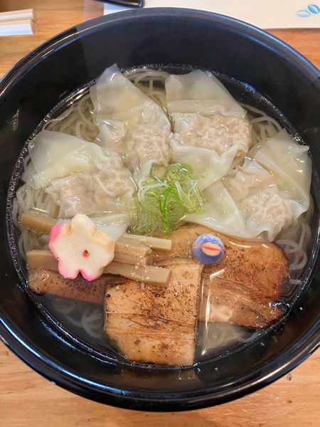 「ワンタン塩らーめん　850円」@彩心の写真