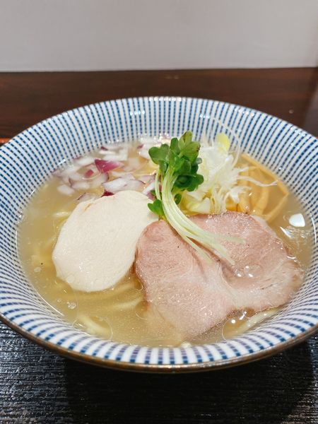 「貝出汁らぁ麺（潮）」@麺屋 ふじ荘の写真