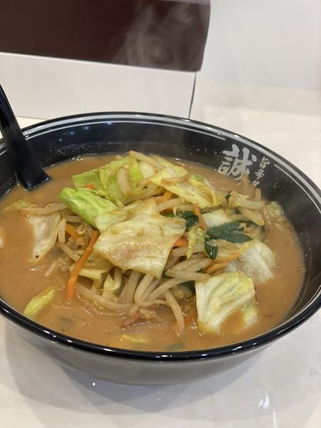 「旨辛タンメン　５辛」@旨辛タンメン誠屋の写真