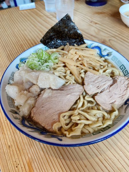 「中華そば（普通・身入り）」@ケンチャンラーメン 山形の写真