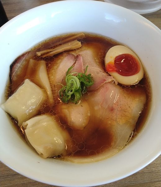 「特製醤油そば」@中華そば 和渦 TOKYOの写真