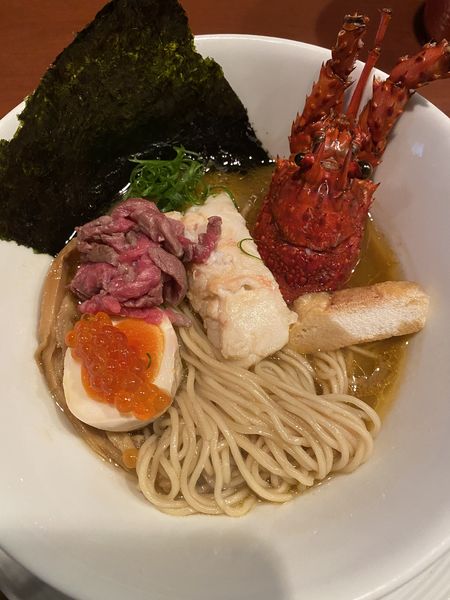 「限定 伊勢海老らぁめん 1800」@酒肴場 屯の写真