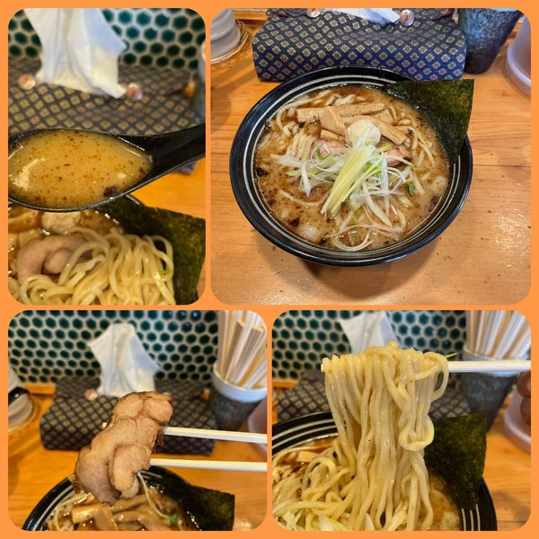 「鮮魚かつお出汁麺¥900+麺大盛り¥100→¥0（クーポン）」@鮮魚鶏出汁麺 沢むらの写真