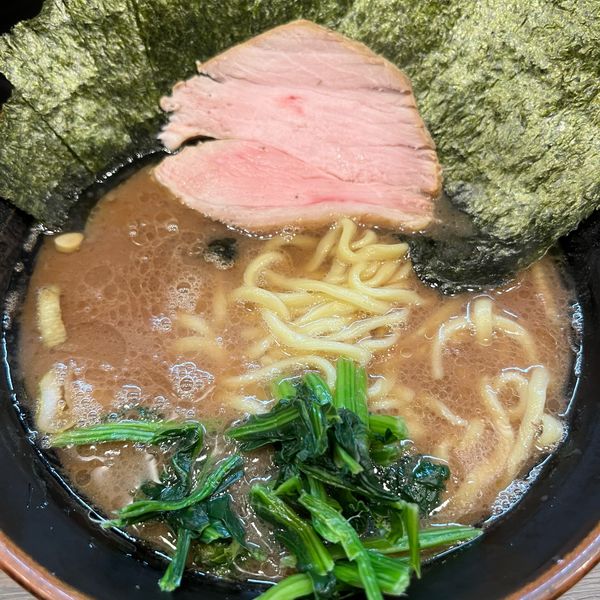 「ラーメン並 のり増し」@横浜家系らーめん 二代目 武道家の写真