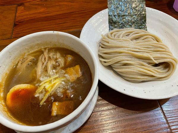 「豚つけそば」@どろそば屋 ひろしの写真