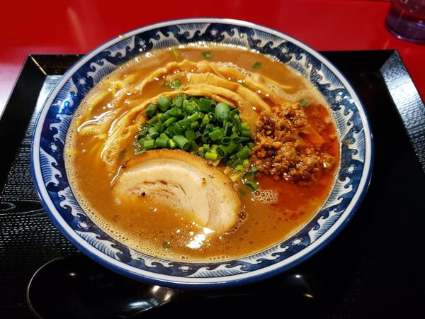 「肉味噌らあめん」@麺匠 佐蔵 佐久店の写真