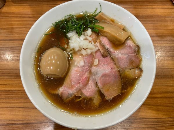 「魚介味玉 (¥1,000)」@中華そば ココカラサキゑの写真